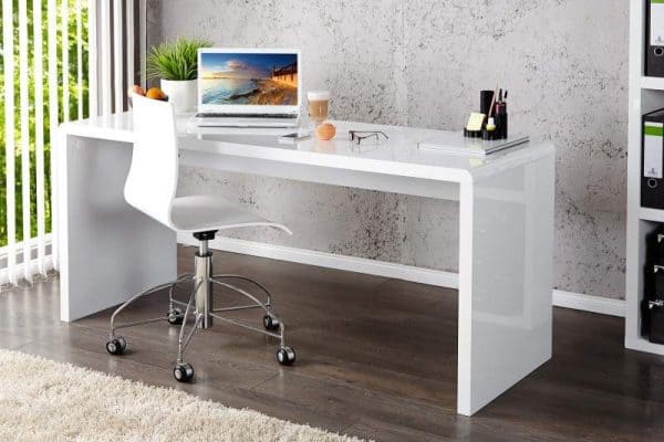 Biely písací stôl Fast Trade 60 x 140 cm »