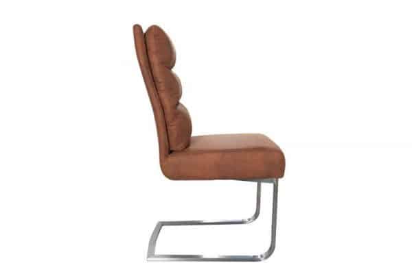 Stolička Comfort Vintage - svetlo hnedá