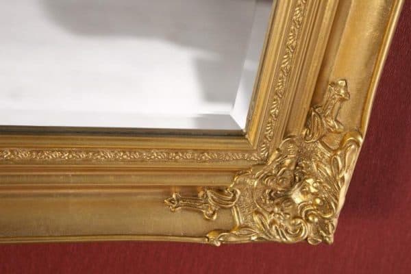 Zlaté nástenné zrkadlo Speculum 45 x 55 cm