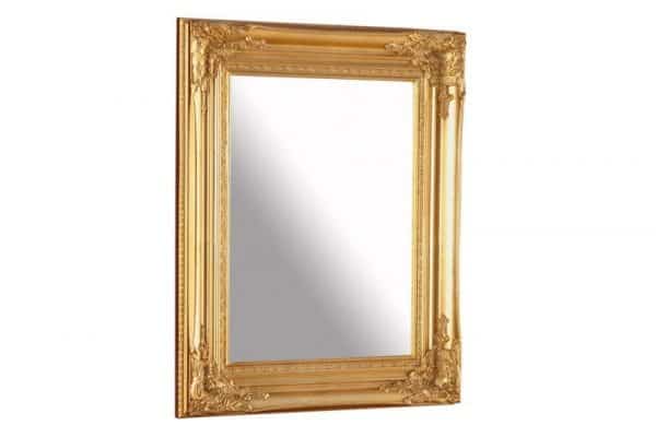 Zlaté nástenné zrkadlo Speculum 45 x 55 cm