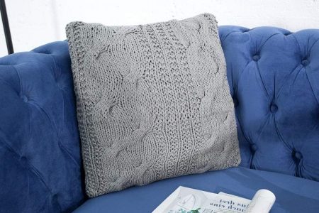 Vankúš Cosy II štrikovaný 45 cm