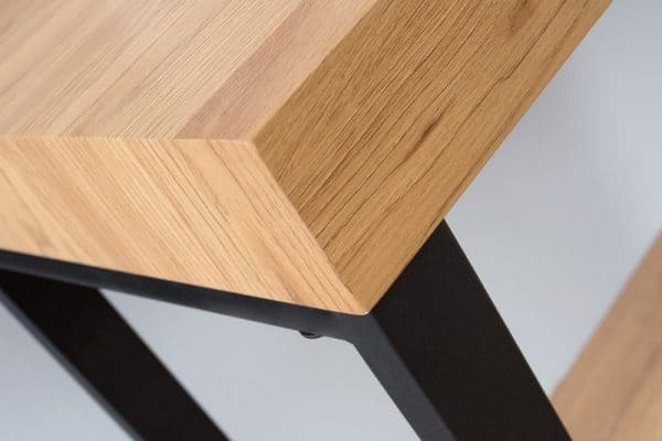 Drevený písací stôl Black Desk 40 x 120 cm – 80 mm »