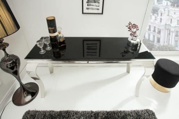 Čierny stolík Modern Barock 54 x 144 cm »