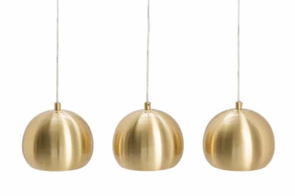 Zlatá závesná lampa Golden Ball 3ks »