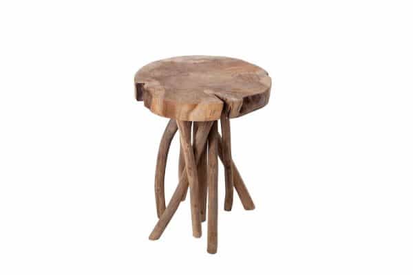Konferenčný stolík Root 45cm teakové drevo