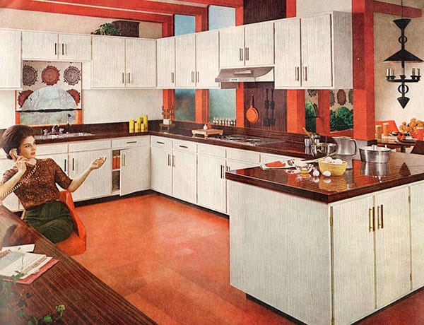Kuchyňe v 60.rokoch