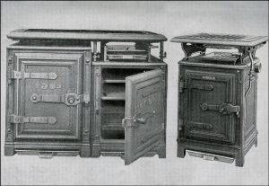 Plynové sporáky vyrábané spoločnosťou Windsor zo začiatku 20.storočia pre kuchyne