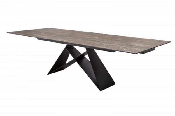 Jedálenský stôl Prometheus 180-260cm - Hrdza