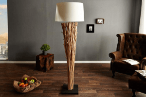 extravagantná stojanová lampa