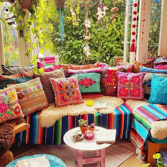 boho štýl 3 Zdroj: Pinterest.com