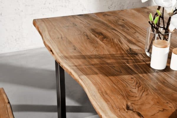 Jedálenský stôl Mammut 200cm agát 35mm HONEY- Platte