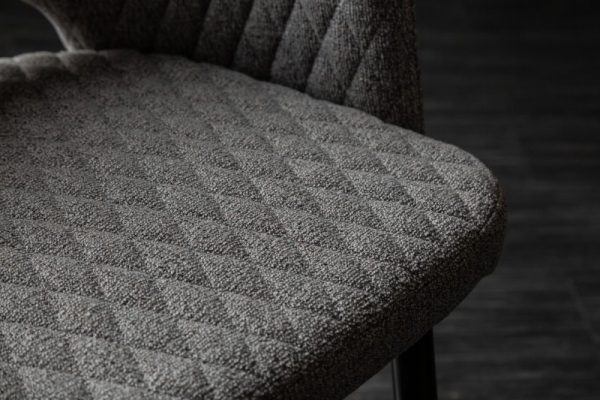 Svetlo sivá jedálenská stolička Paris
