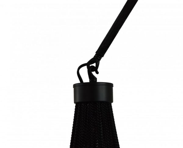 Stojanová lampa Royal 170-210cm čierna