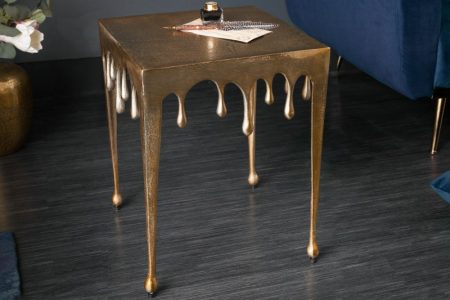Konferenčný stolík Liquid Line S 44 cm zlatý