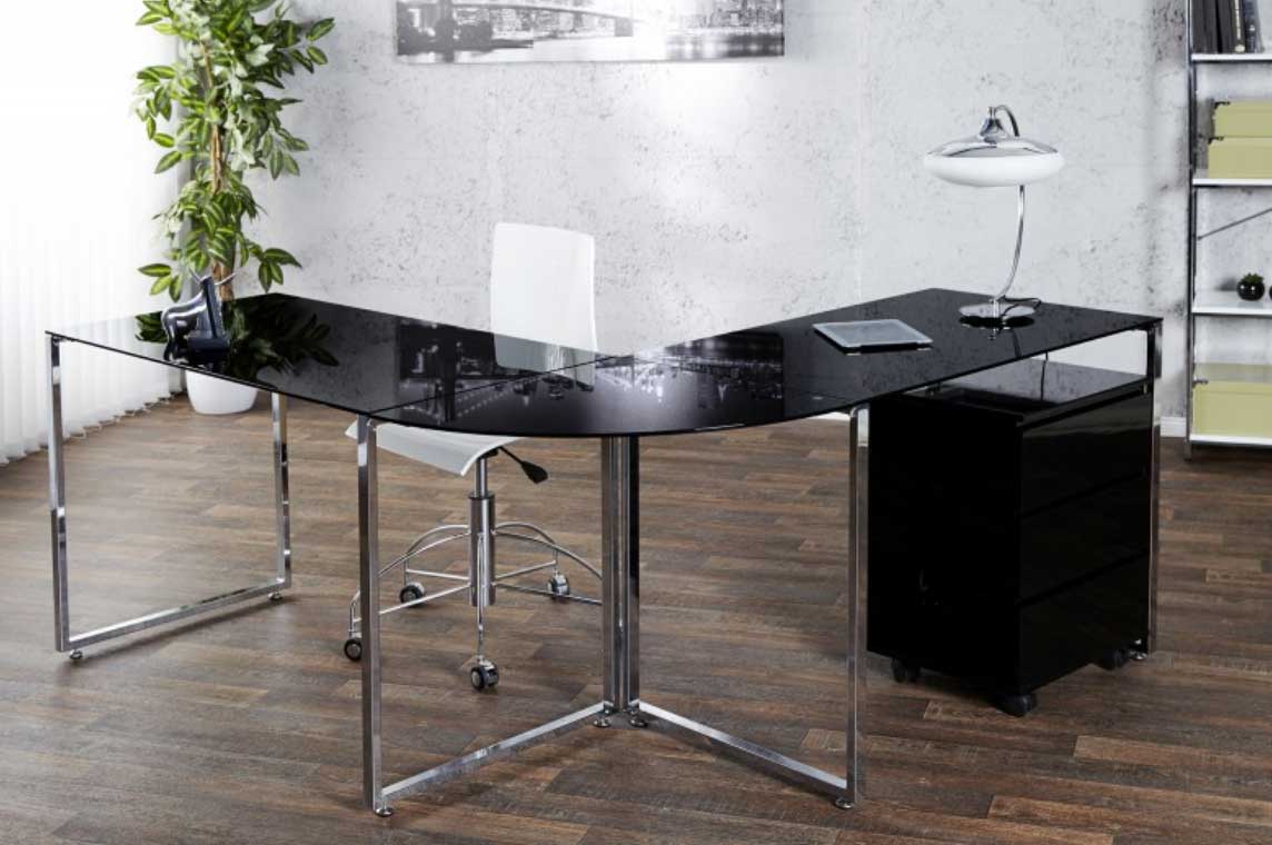 Vďaka luxusnému prevedeniu bude tento písací stôl ozdobou nejednej kancelárie. Zdroj: iKuchyne.sk