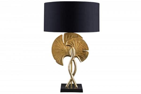 Stolová lampa Gingko 62cm zlatá čierna